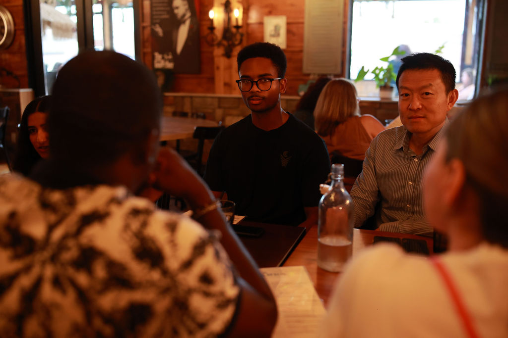 Guests connecting at a JN Network business event in Toronto