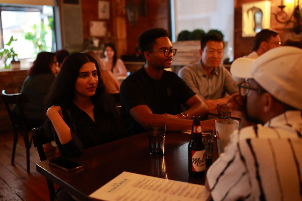 Guests connecting at a JN Network business event in Toronto