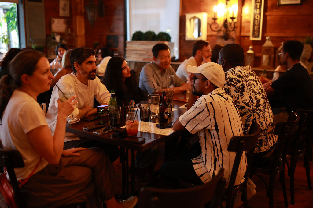 Guests connecting at a JN Network business event in Toronto